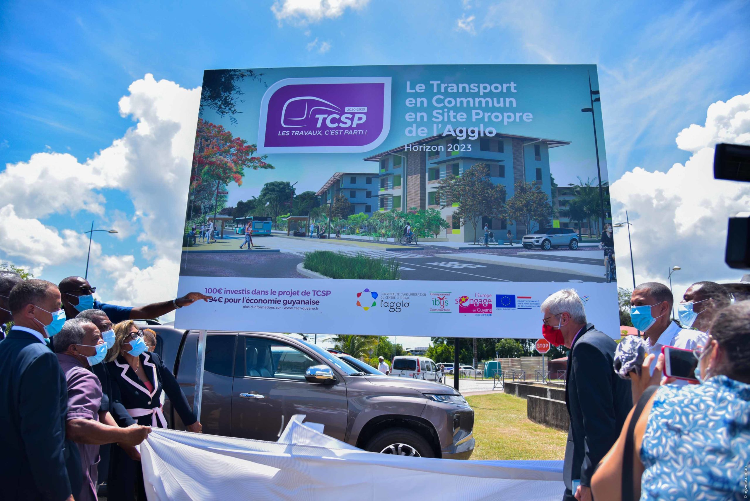 Lancement des travaux du TCSP