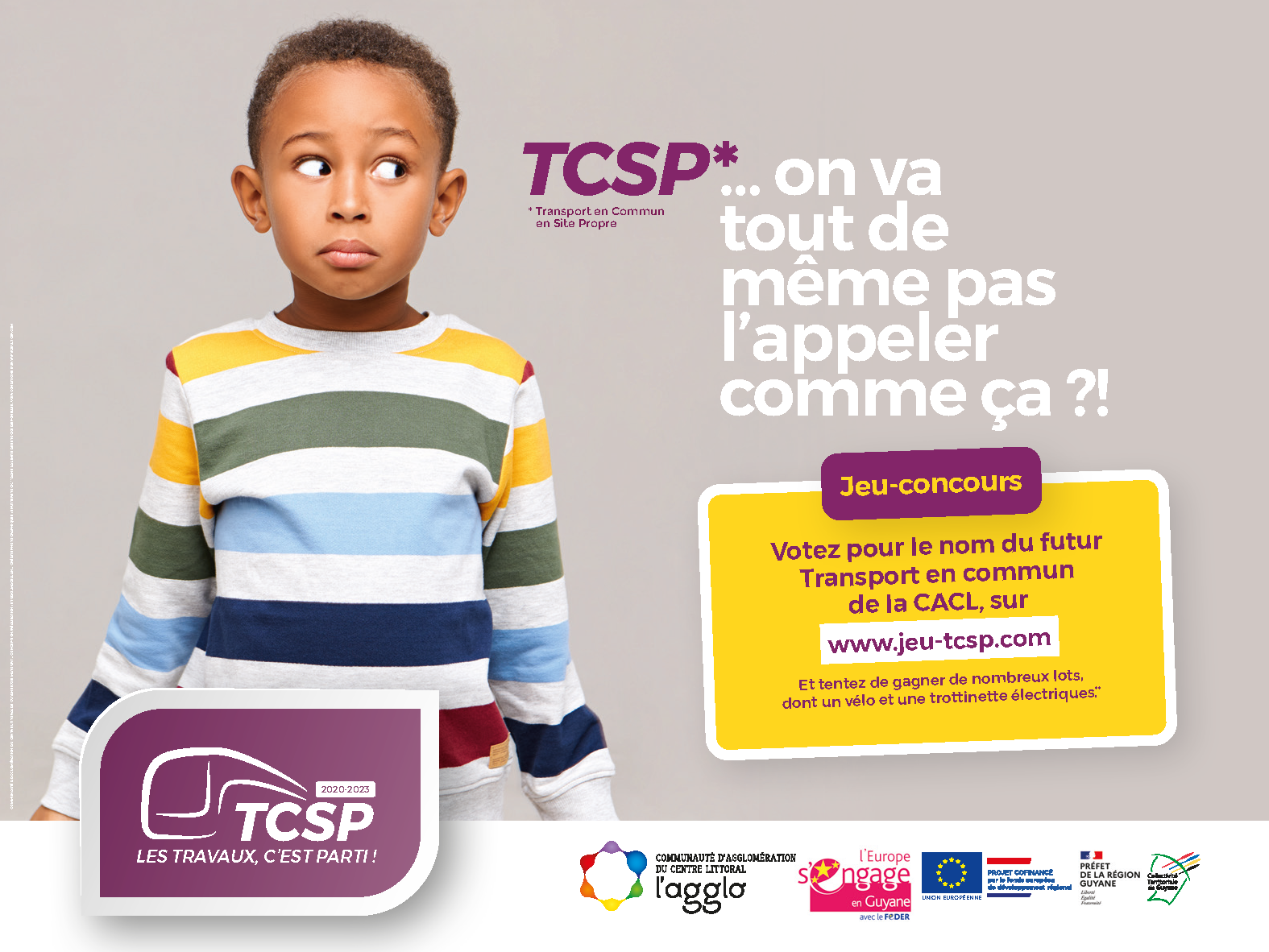 Votez pour le nom du TCSP !