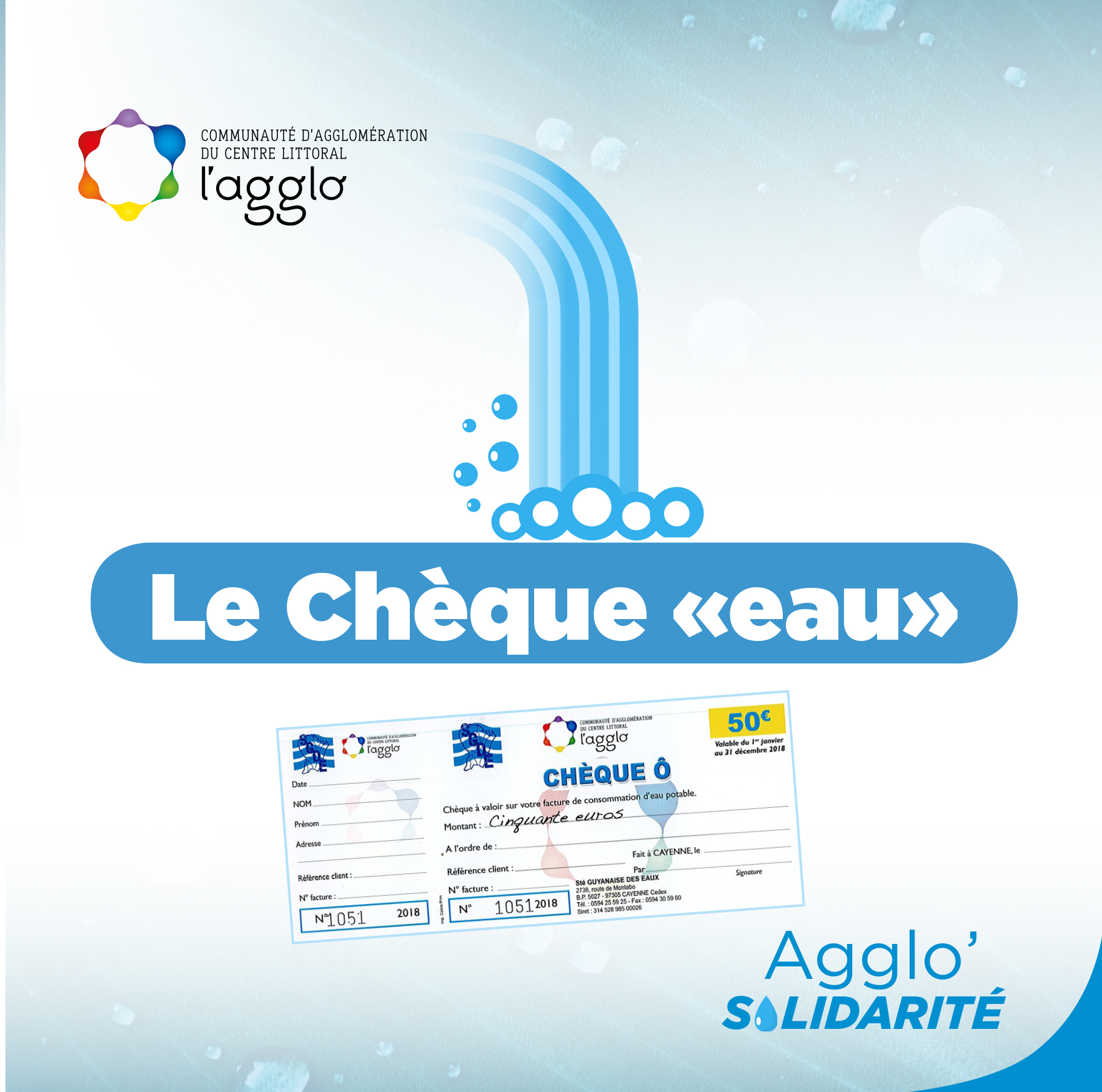 Solidarité CACL : Le »Chèque Ô » de retour