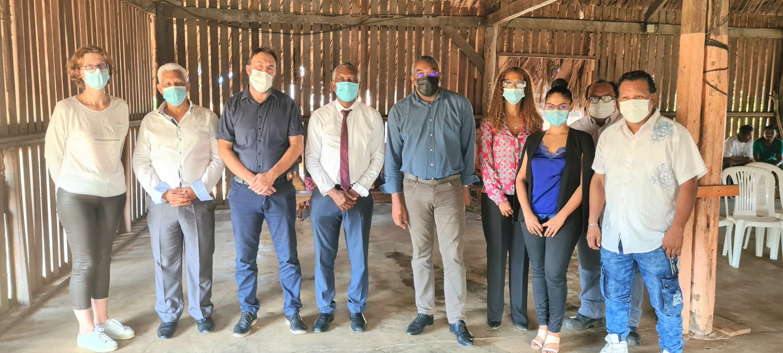Lancement de l’OPAH des villages Kamuyeneh et Yapara de Macouria