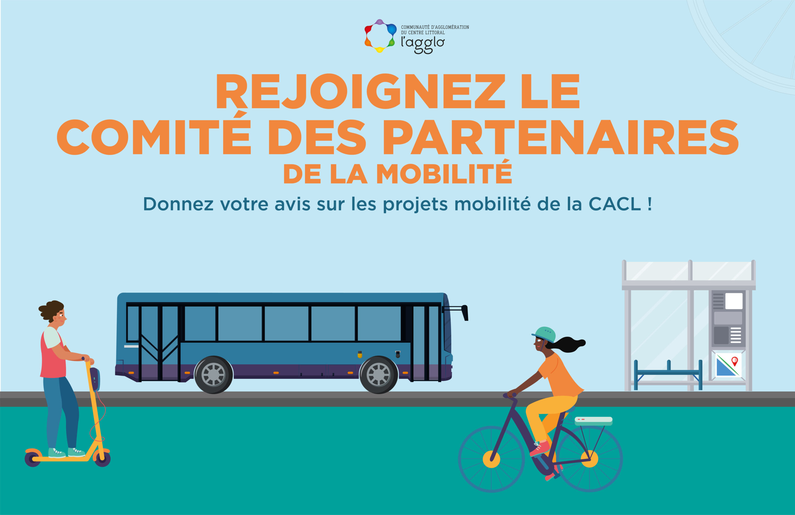 Appel à candidatures du Comité des partenaires de la Mobilité