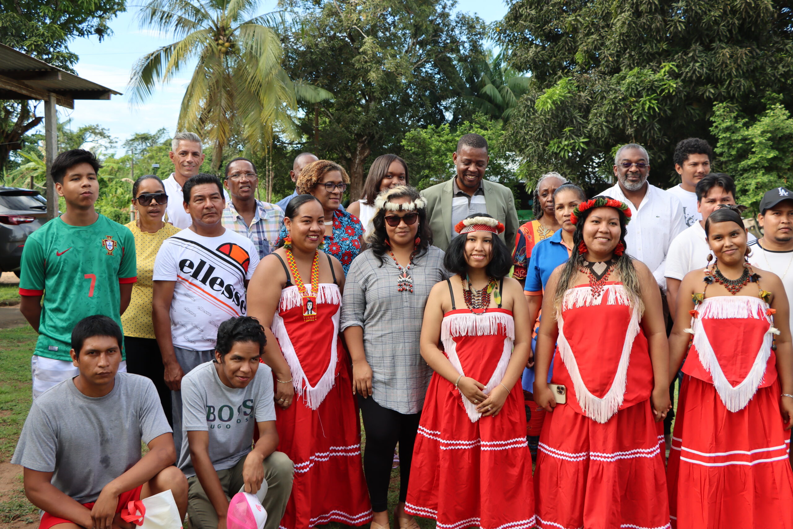 Lancement de la reconstruction du carbet communautaire  de Yapara à Macouria
