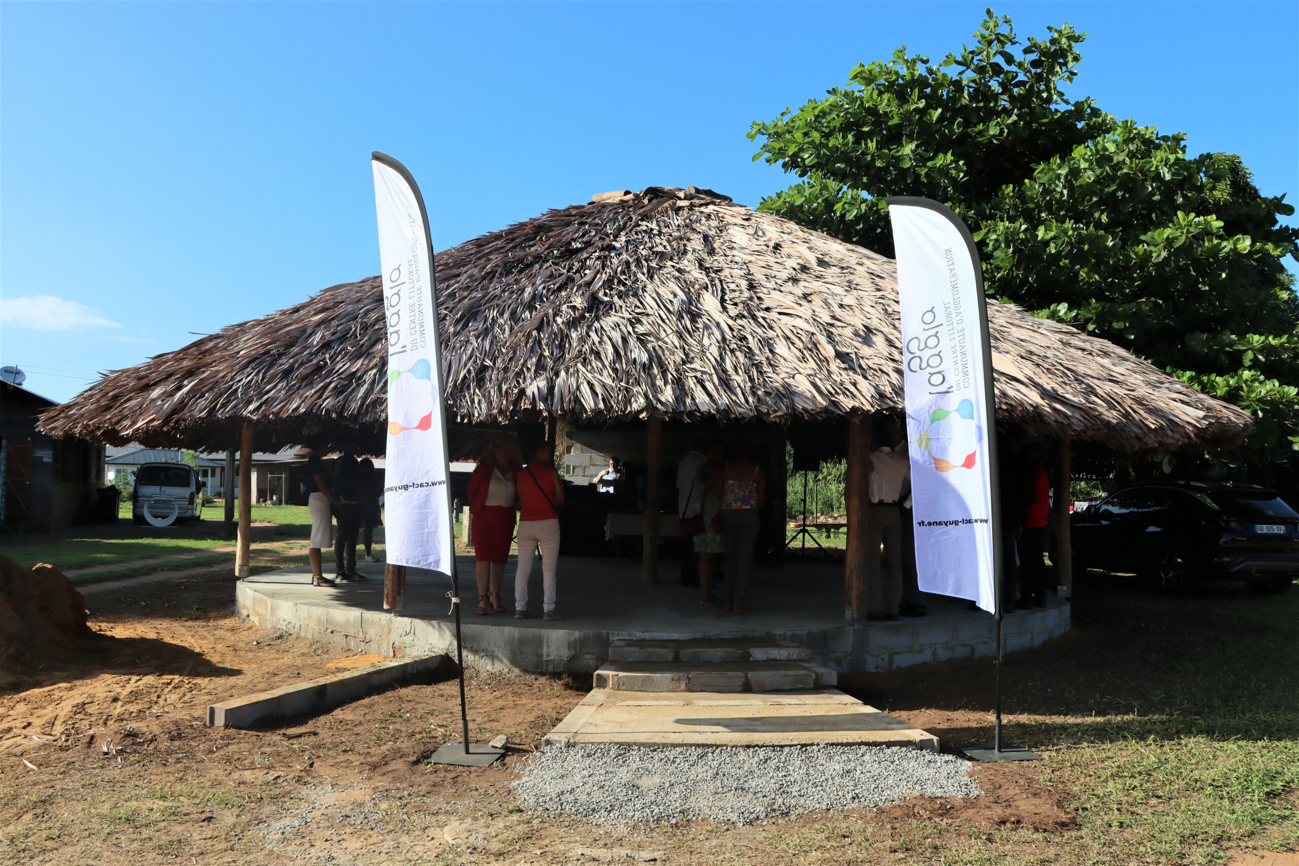 Inauguration du nouveau carbet communautaire de Yapara à Macouria
