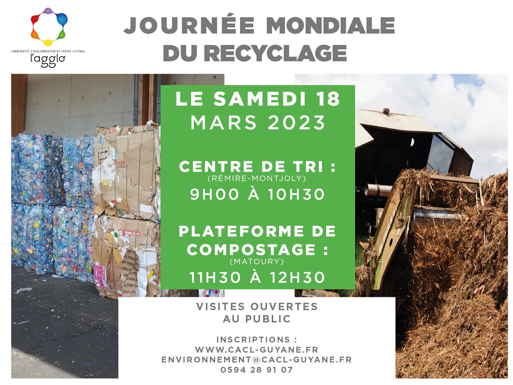 Journée mondiale du recyclage - 18 mars 2023 - Visite grand public -