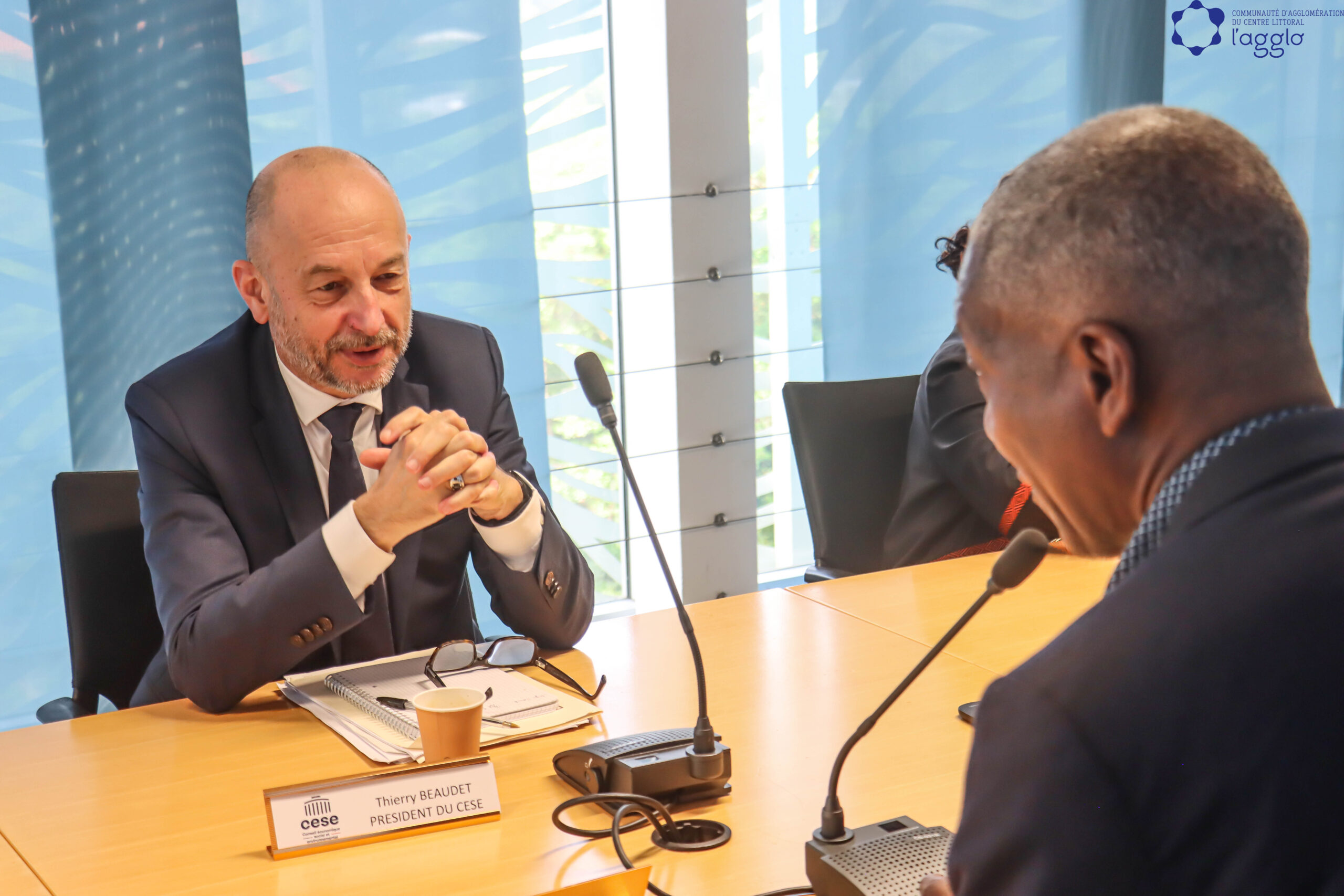 Serge SMOCK rencontre Thierry BEAUDET, président du CESE