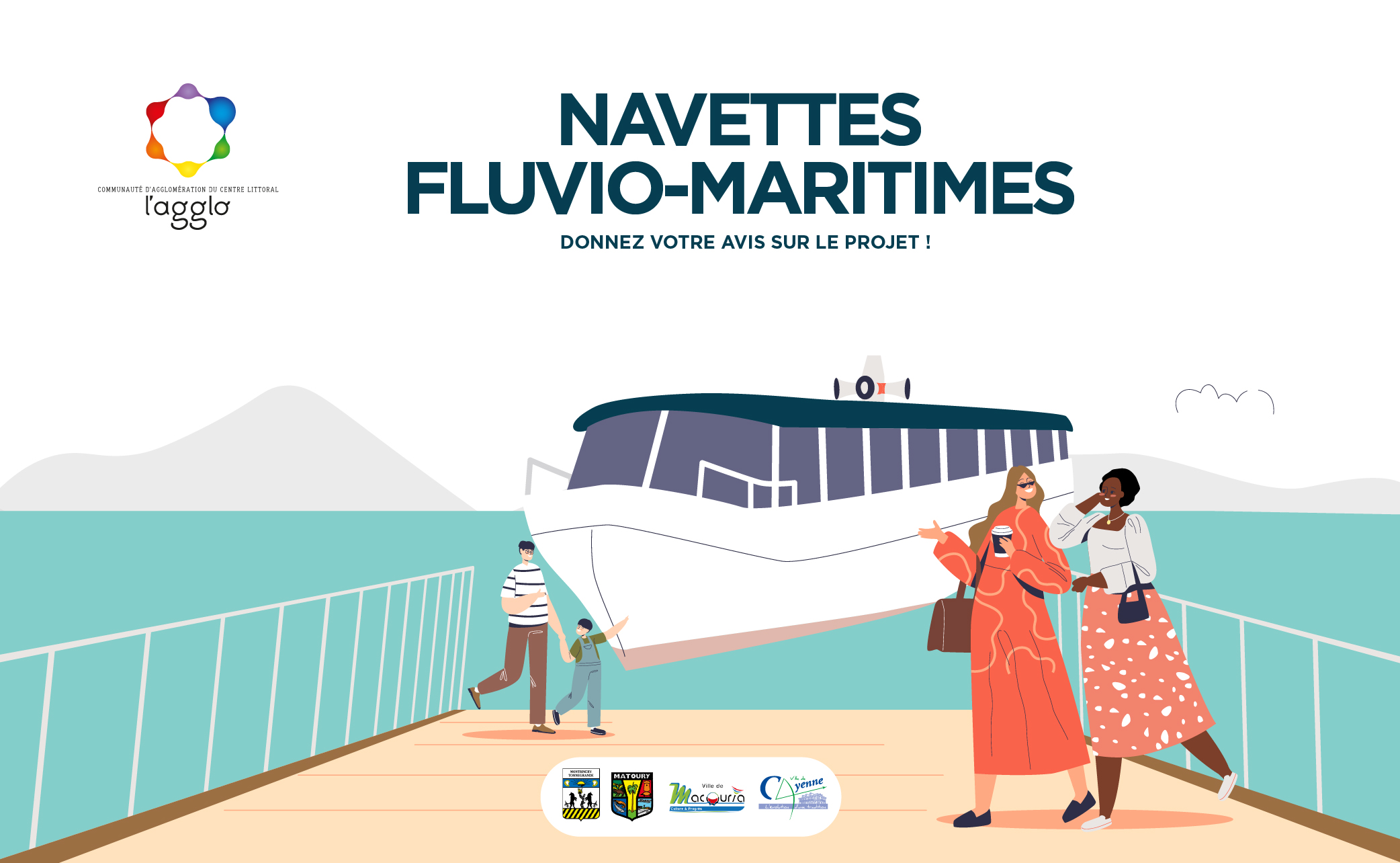 Enquête publique sur le projet de navettes fluviomaritimes de la CACL